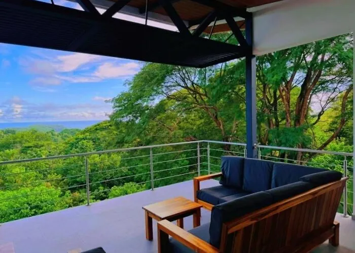 Casa Colibri Tropical Ocean View 5 Min To Сasa de vacaciones Nicoya